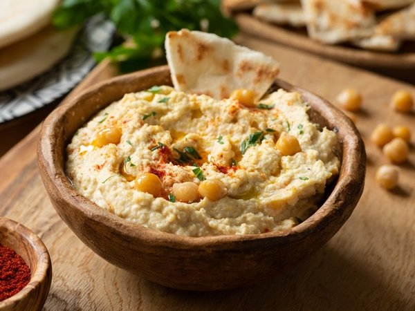 Kichererbsen-Dip Hummus