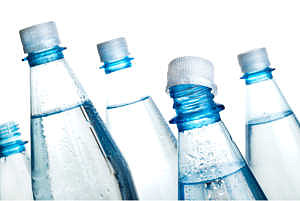 Wasser in PET-Mehrwegflaschen