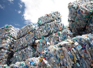 Recycling Plastikflaschen