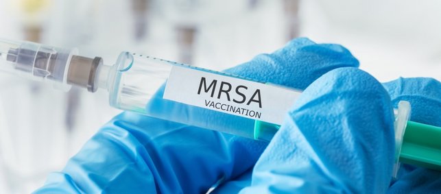MRSA Antibiotikum-Spritze