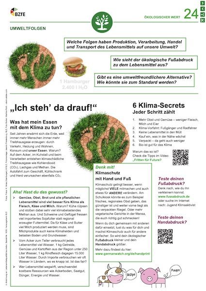 Beispiel für die veränderbaren Arbeitshilfen.