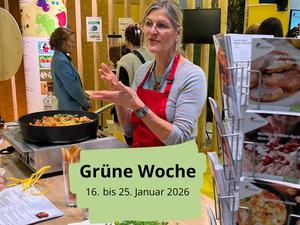 BZfE-Stand auf der Grünen Woche