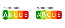 Nutri-Score A Logo  und Nutri-Score B Logo
