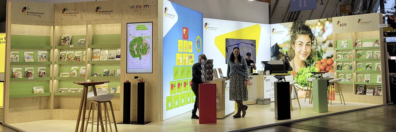 BZfE-Messestand auf der didacta 2025