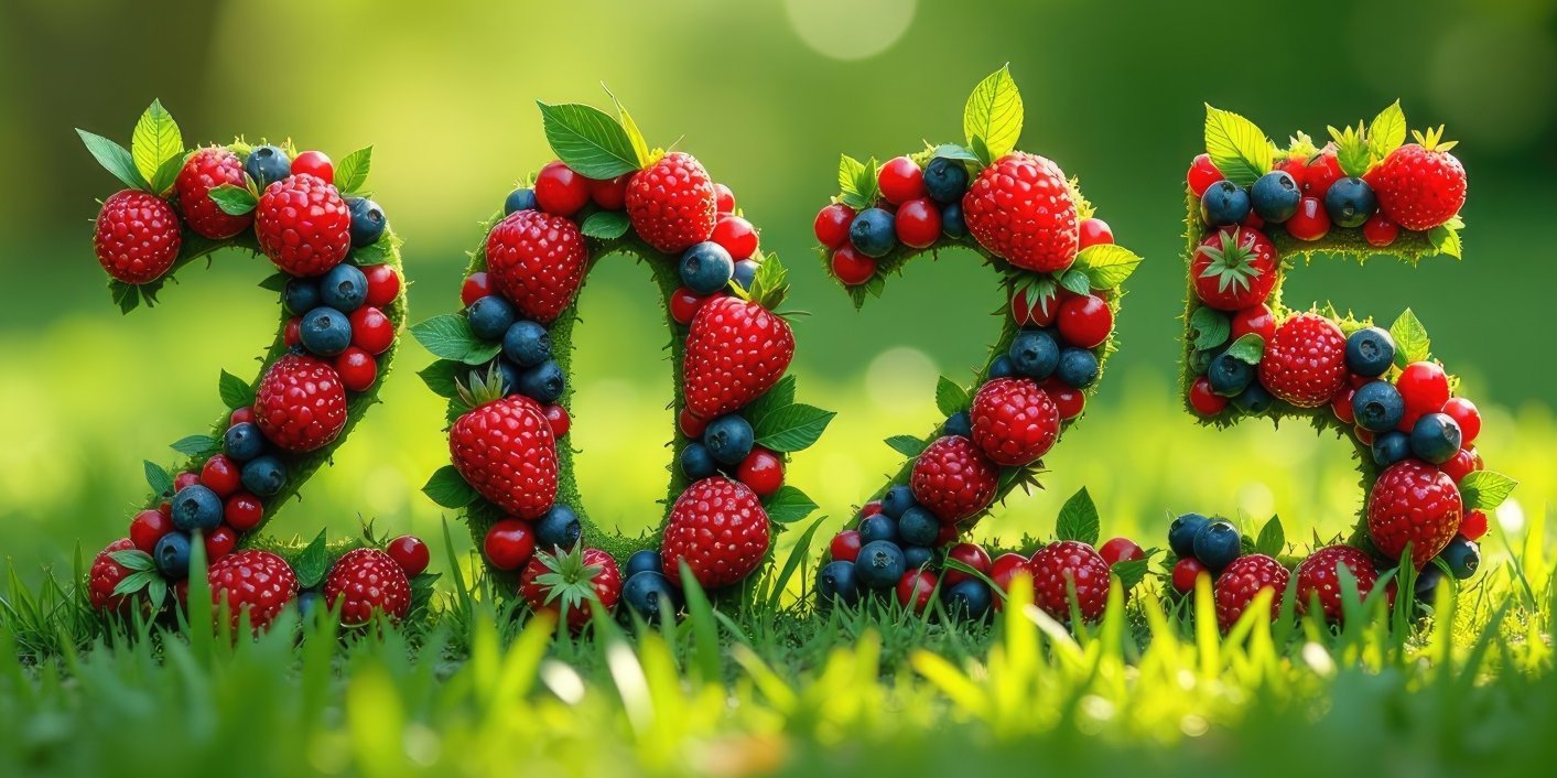 Obst als Jahreszahl 2025 dargestellt. Artikel "Veranstaltungen und Fortbildungen" öffnen.