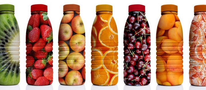 Fruchtsaftpackungen