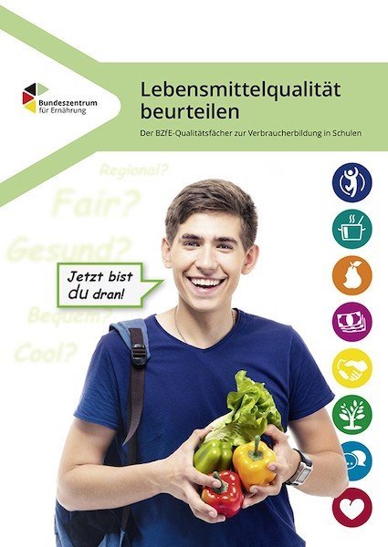 Titelbild Lebensmittelqualität beurteilen.
