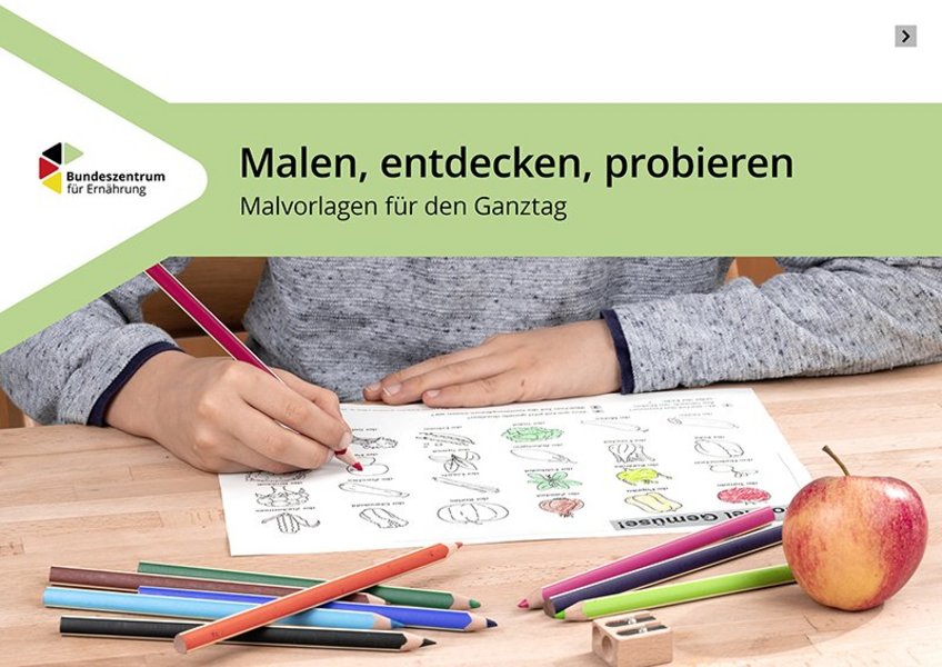 Titelbild von Malen, entdecken, probieren.