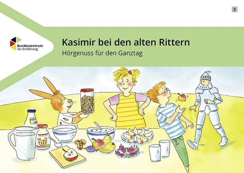 Titelbild Kasimir bie den alten Rittern.