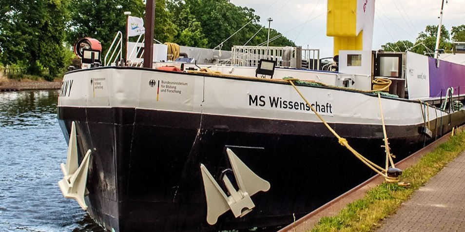 Ausstellungsschiff MS Wissenschaft