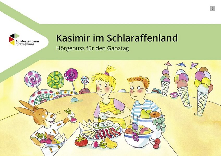 Titelbild Kasimir im Schlaraffenland.