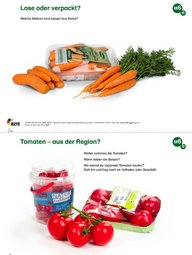 Fotokarten aus dem Material Was hat mein Apfel mit dem Klima zu tun. 