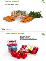 Arbeitsblatt aus dem Material Was hat mein Apfel mit dem Klima zu tun. 