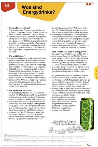 Auszug aus dem Material.