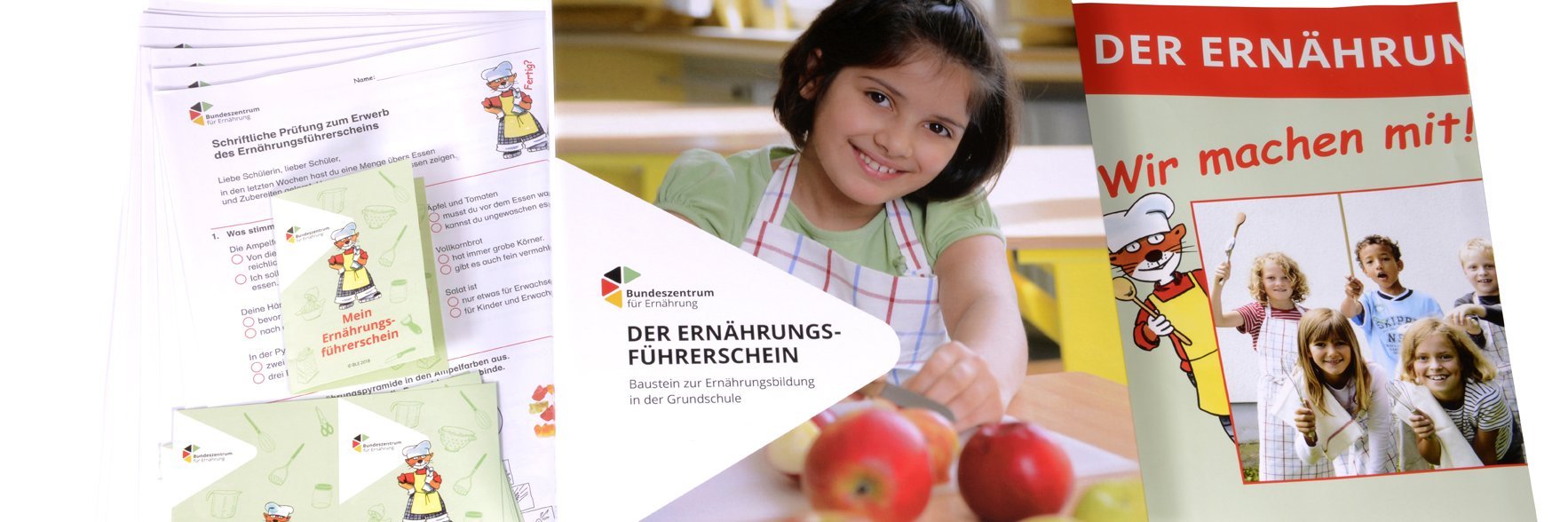 Der Ringordner zum Ernährungsführerschein.