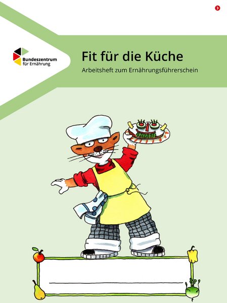 Titelseite Schülerheft Fit für die Küche