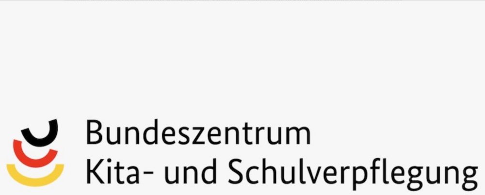 Logo vom Bundeszentrum Kita- und Schulverpflegung