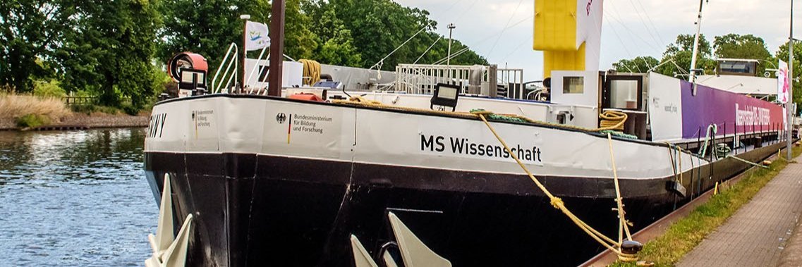 Ausstellungsschiff MS Wissenschaft