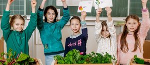 Kinder der Gemüseklasse