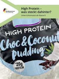 Titelbild des Materials High Protein.