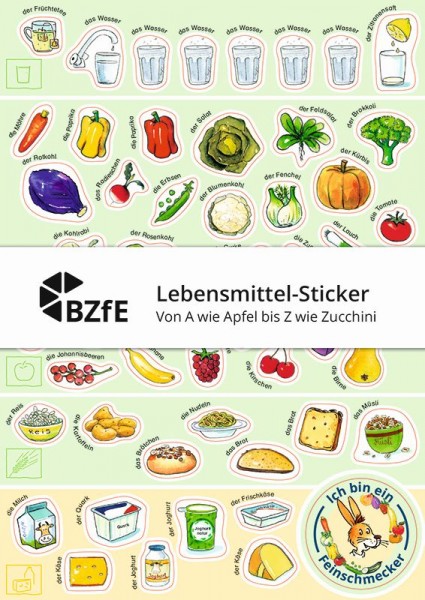 Titelbild des Materials Lebensmittel-Sticker