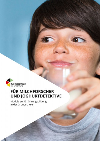 Von Milchforschern und Joghurtdetektiven: Titelblatt des Unterrichtmaterialis