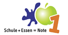 Logo der Initiative Schule + Essen = Note 1