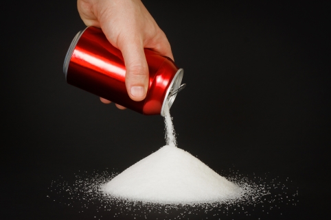 In Energy-Drinks ist meistens viel Zucker