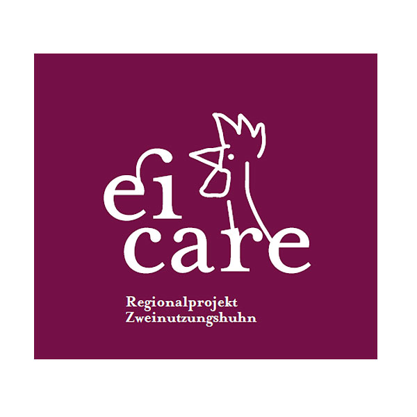 Logo Ei Care Regionalprojekt Zweinutzungshuhn