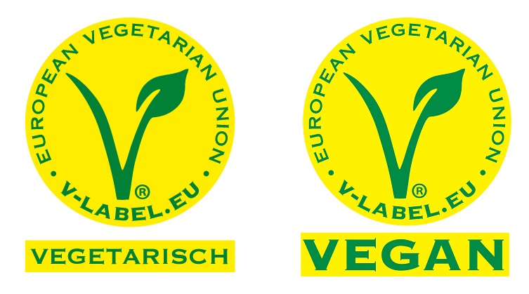 Bild: V-Label vegan / vegetarissch