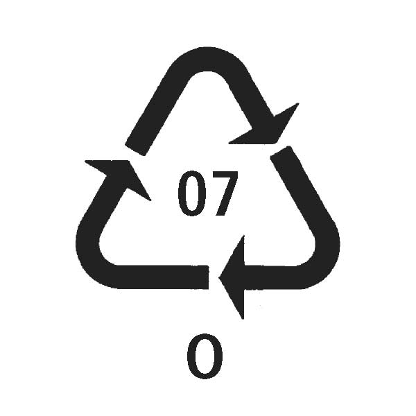 Recyclingsymbol Kunststoff Andere